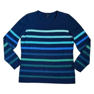 Talbots Blue Cashmere Sweater | Size L